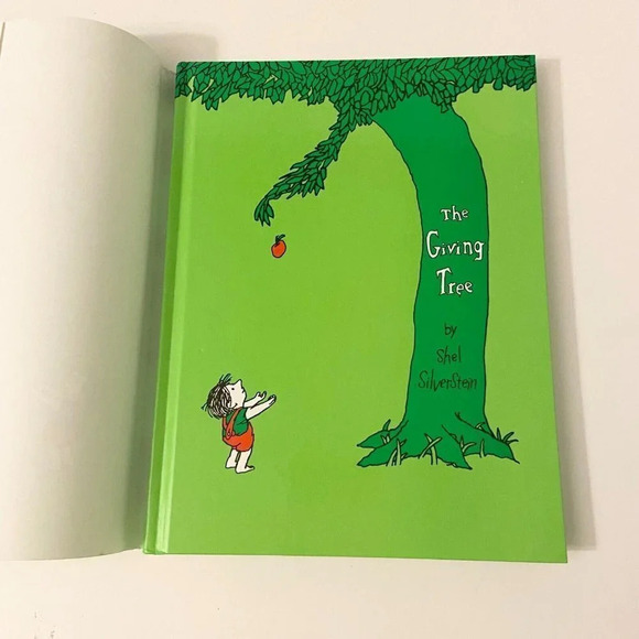 Vintage 1992  The Giving Tree by Shel Silverstein Harper Collins Book HC DJ - Picture 4 of 7